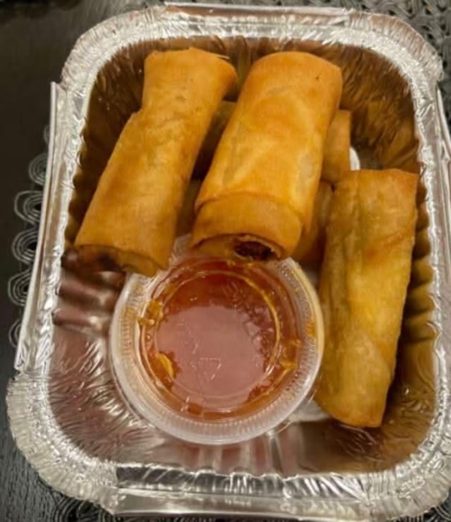Thai Spring Rolls.